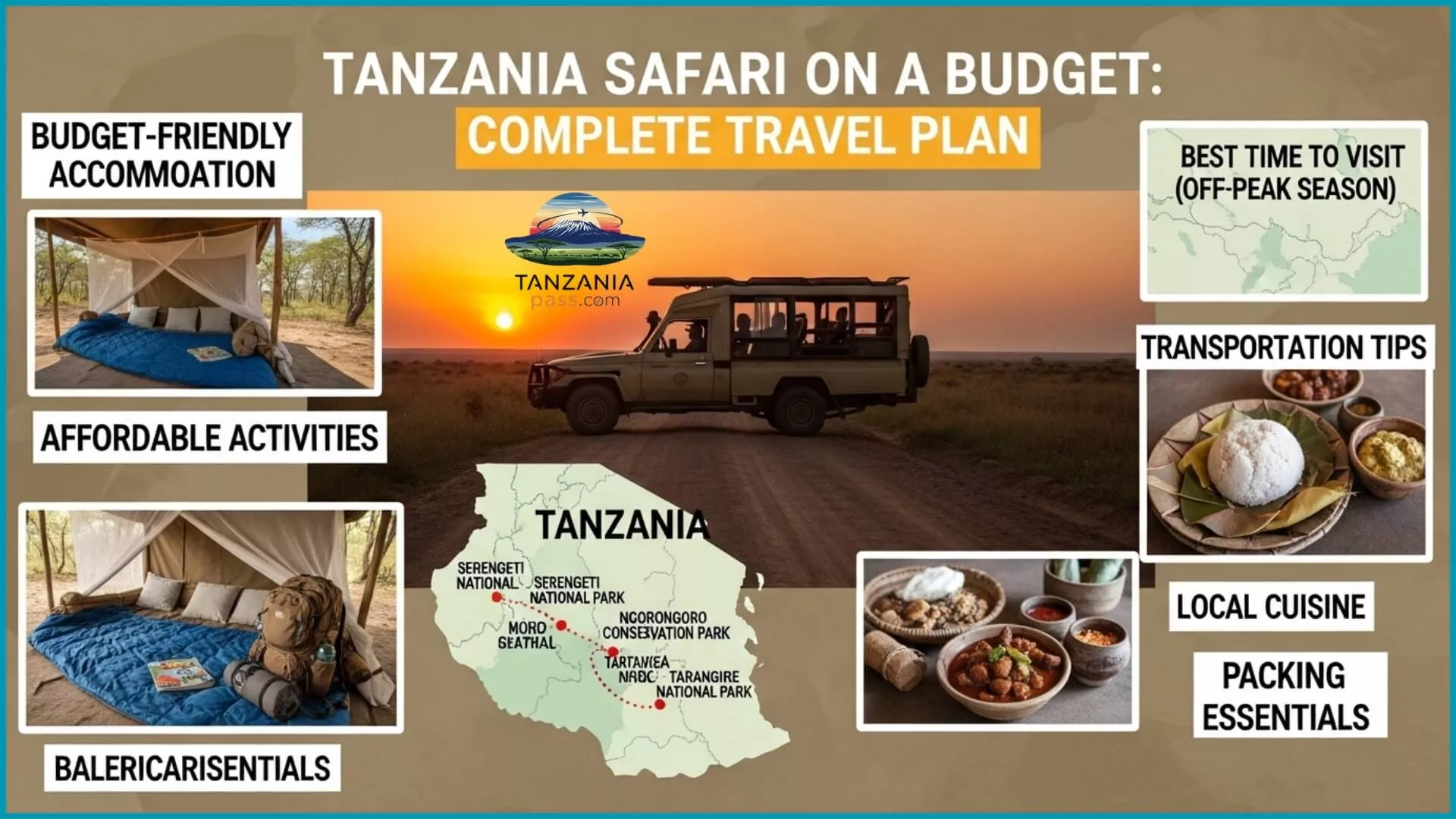 Read more about the article Tanzania Safari on a Budget: Complete Travel Plan
